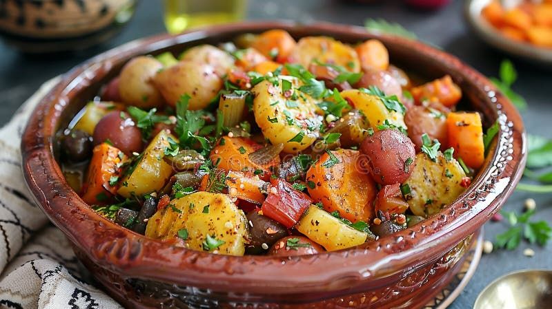Groente Tajine- طاجن خضار