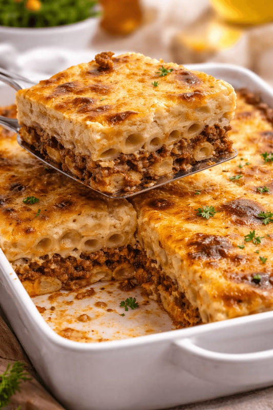 Macarona Bechamel-مكرونة بشاميل